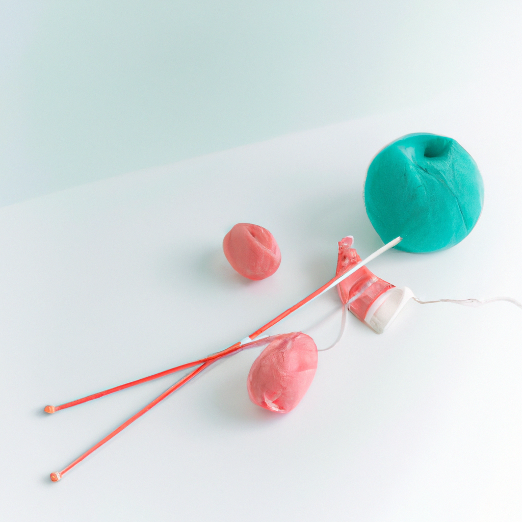 Pelotes de fil et aiguilles pour amigurumi, ambiance douce — bannière FAQ